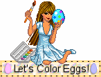 Lets Color Eggs